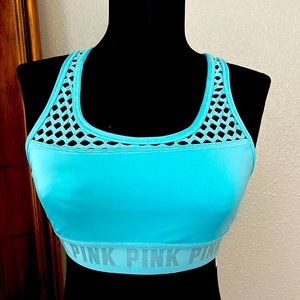 Victoria Secret/Pink Sports Bra, size Small, turquoise